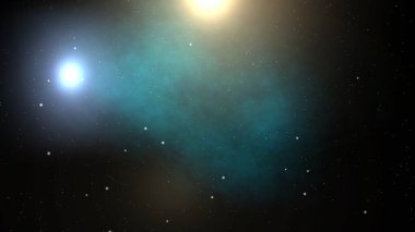 Yıldızlı ve Galaksili Uzay Evreni 