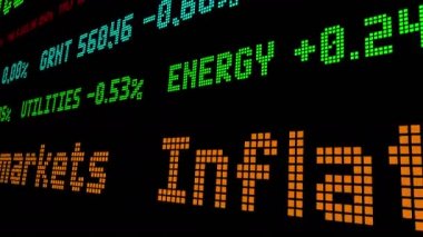 Enflasyon piyasalar için büyük bir sorun.