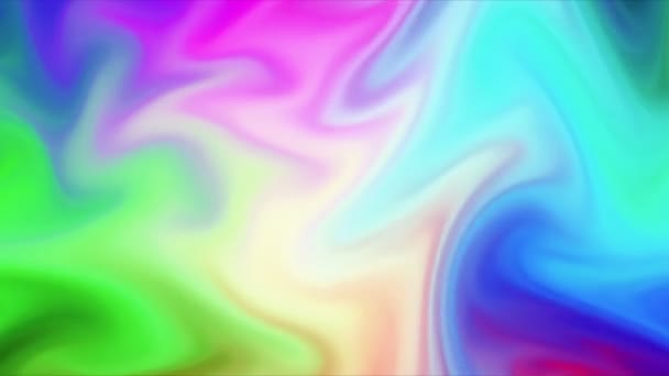 Mélange de peinture coloré avec dégradé de couleurs vives