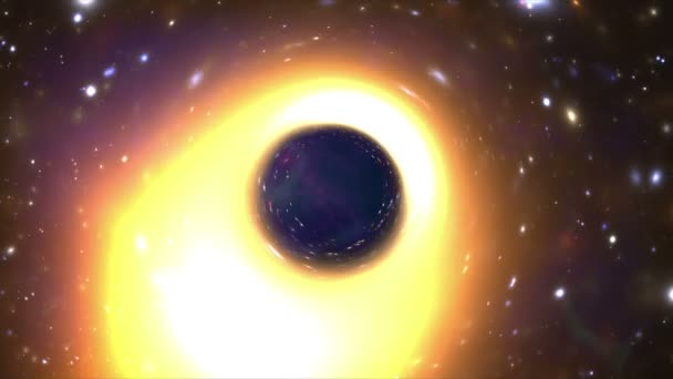 Big Bang in de ruimte De geboorte van het heelal — Stockvideo