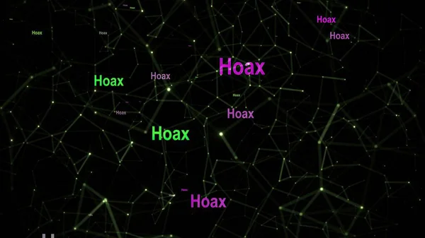 Hoax Text Fundal Abstract — Fotografie, imagine de stoc