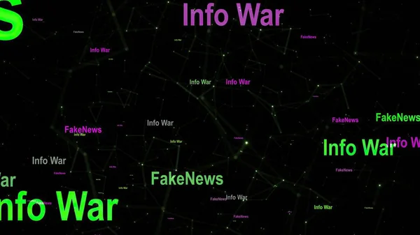 Info War Fake News Text Abstract Background — Stock Photo, Image