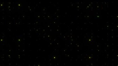 Colorful dots changing shapes and colors