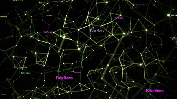 在网络背景下伪造新闻文本 — 图库照片