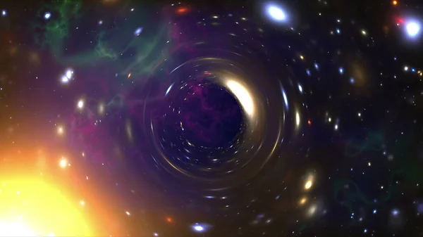 Big Bang Espacio Nacimiento Del Universo —  Fotos de Stock