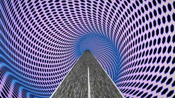 Driving World Illusion — Stock Photo, Image