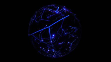 Dönen küre üzerindeki bağlantılar kavramı