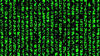 Bilgisayarın oluşturduğu basit blokların karesi