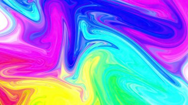 Renkli ve rengarenk renkler