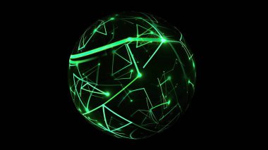 Dönen küre üzerindeki bağlantılar kavramı