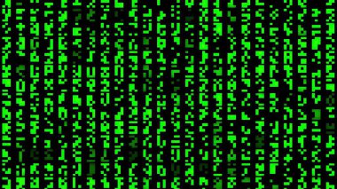 Bilgisayarın oluşturduğu basit blokların karesi