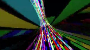 Bit akışı dijital piksel tünelinde sürüş