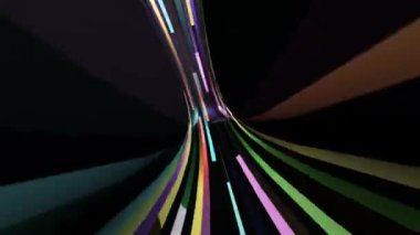 Bit akışı dijital piksel tünelinde sürüş