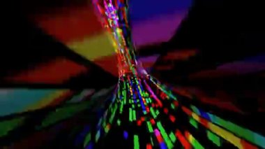 Bit akışı dijital piksel tünelinde sürüş