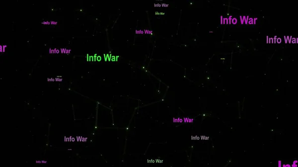 Informacje Wojna Fałszywe Wiadomości Tekst Tle Sieci — Zdjęcie stockowe