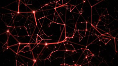 Soyut pleksus teknoloji bilim konsepti