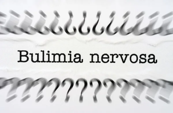 Bulimia nervosa — Stockfoto