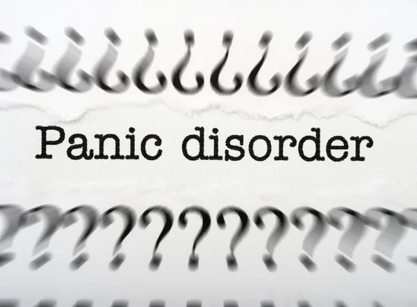 Trastorno de pánico — Foto de Stock