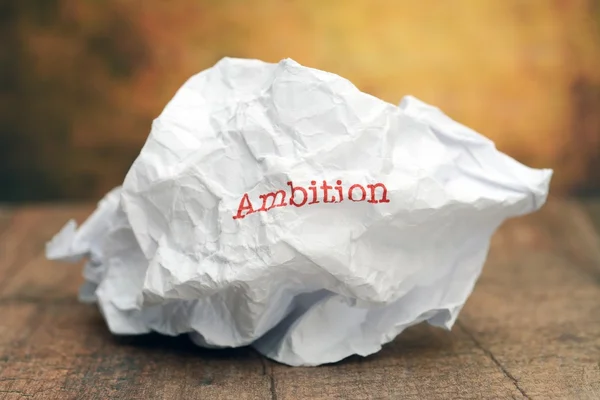 Une ambition brisée — Photo