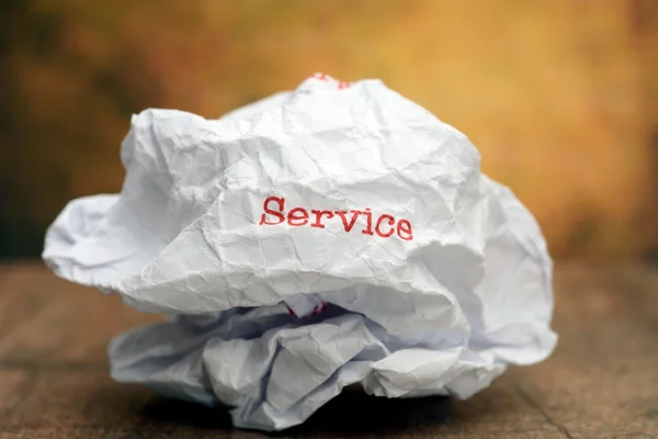 Broken service — Stock Photo, Image