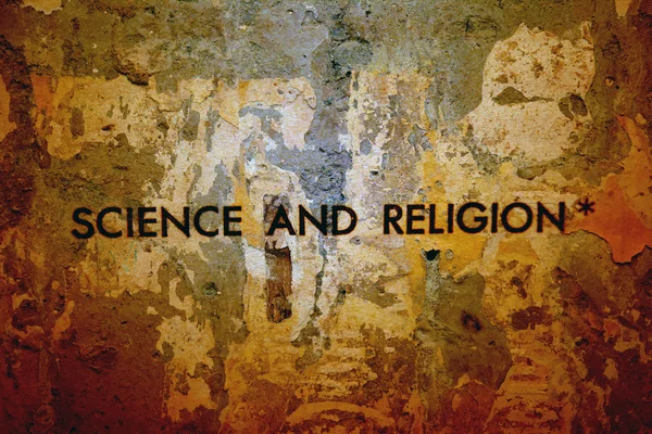 Scienza e religione — Foto Stock