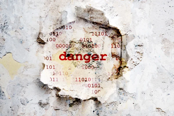 Danger concept — Stock Photo, Image