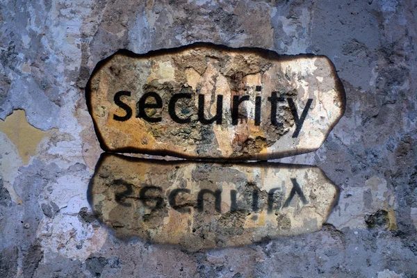 Säkerhetsbegreppet — Stockfoto