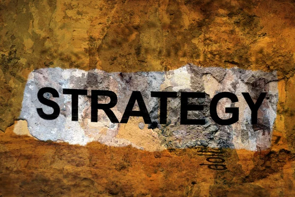 Concepto estratégico — Foto de Stock