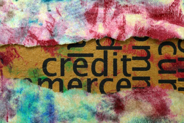 Credit concept — Stock Photo, Image