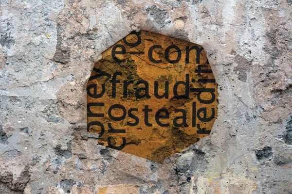 Concept de fraude — Photo