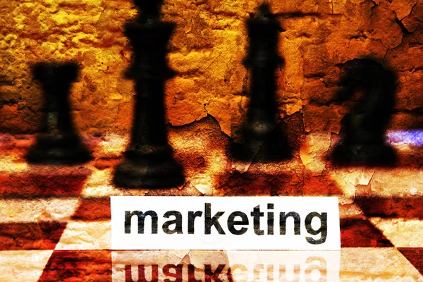 Conceito de marketing — Fotografia de Stock