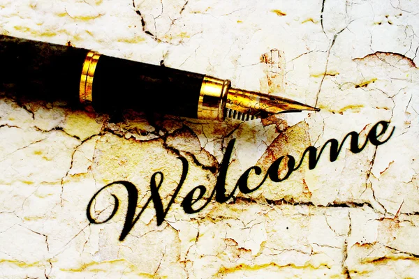 Welcome — Stock Photo, Image