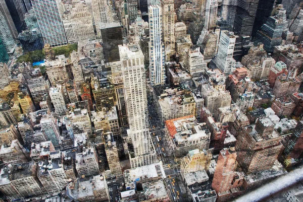 New York city grunge och retro stil — Stockfoto