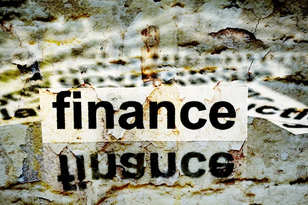 Finance — Stock Photo, Image