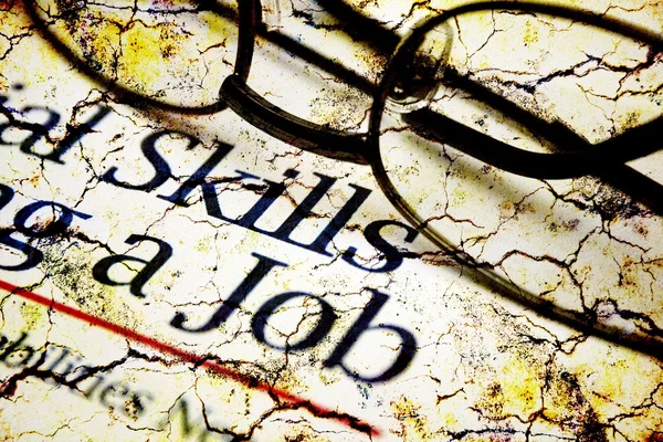 Skills  and job — Stock Photo, Image