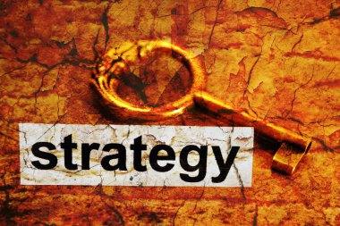 Strategy concept clipart