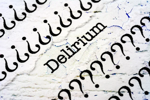 Delirium — Stock Photo, Image