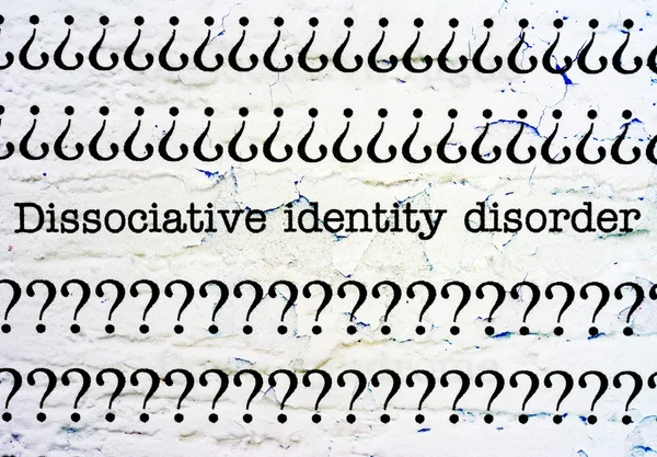 Transtorno de identidade dissociativa — Fotografia de Stock
