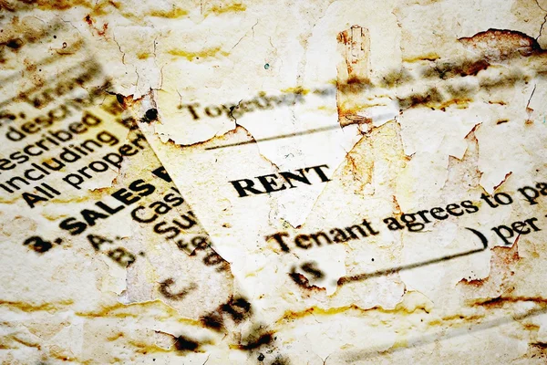 Rental  contract