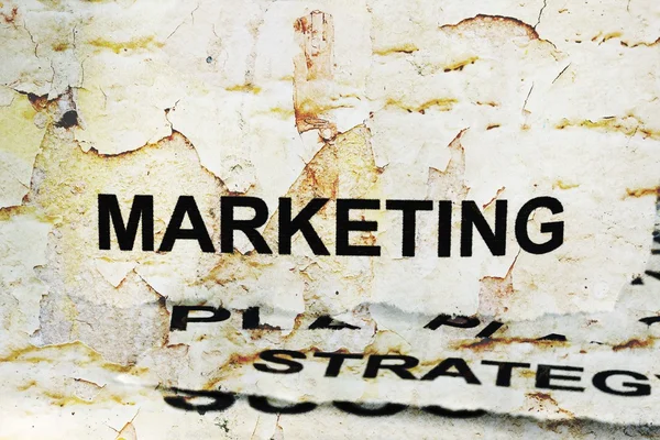 Concept de marketing — Photo