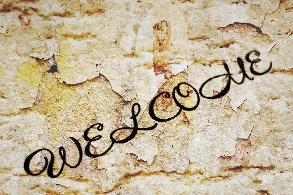 Welcome — Stock Photo, Image