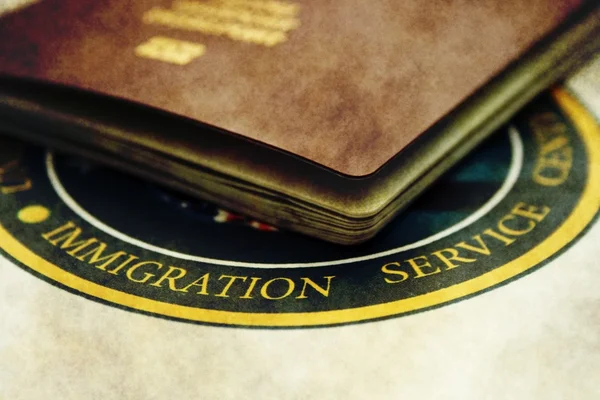 Імміграція — стокове фото