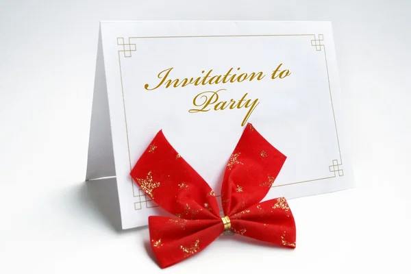 Invitation to the party — Stock Photo, Image