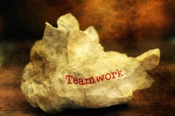 Broken teamwork — Stock Photo, Image