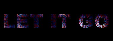 Led metin gitsin