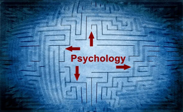 Psychology maze concept — Stock Photo, Image