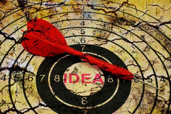 Idea target — Stock Photo, Image