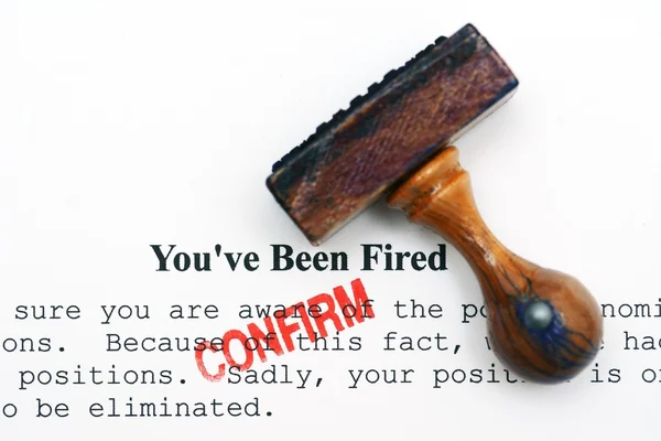 You're fired — Stock Photo, Image