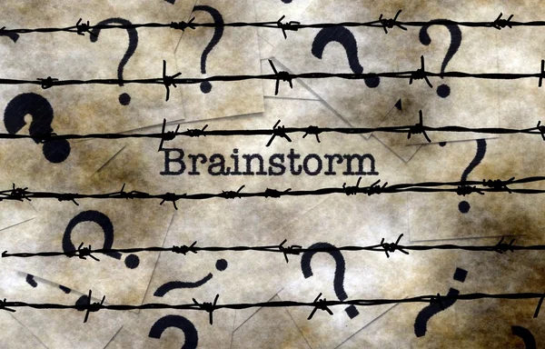 Brainstorm concept — Stock Photo, Image