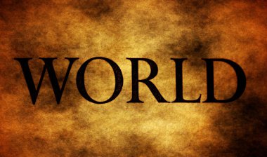 Dünya grunge metin